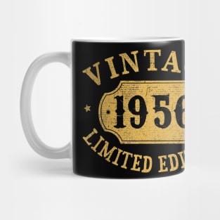 64 years old 64th Birthday Anniversary Gift Limited 1956 T-Shirt Mug